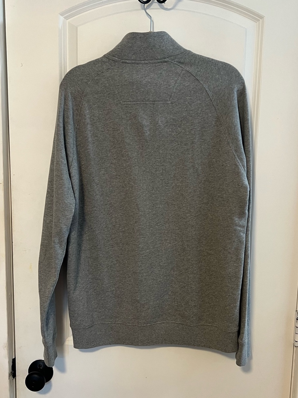 Barbour Men’s 100% Cotton Popover Half Snap Mockneck Sweatshirt - Picture 5 of 8